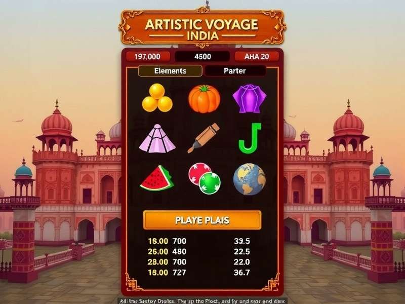 Artistic Voyage India Game Screenshot